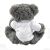 Blank Sublimation 20cm Archie Jointed Bear - White T-Shirt