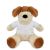 a blank, soft cuddly toy dog with a sweet face. Perfect for children and animal lovers